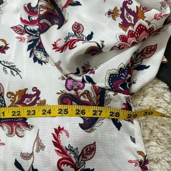 Liz Claiborne Womens Split Tie Neck Long Sleeve Blouse 3X - Picture 8 of 13